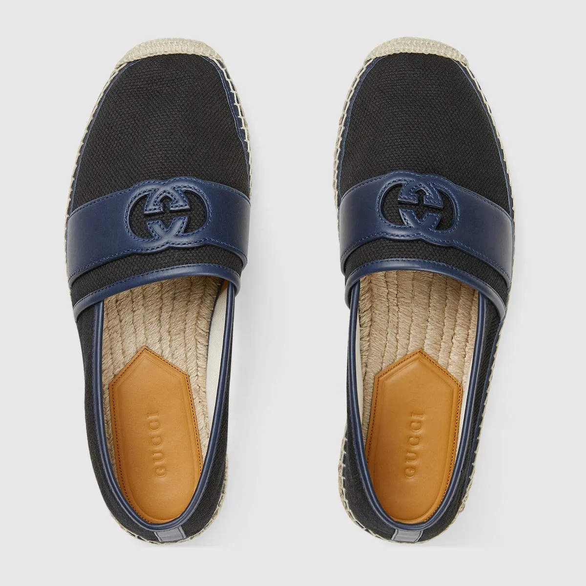 Gucci Interlocking G Espadrille Flats