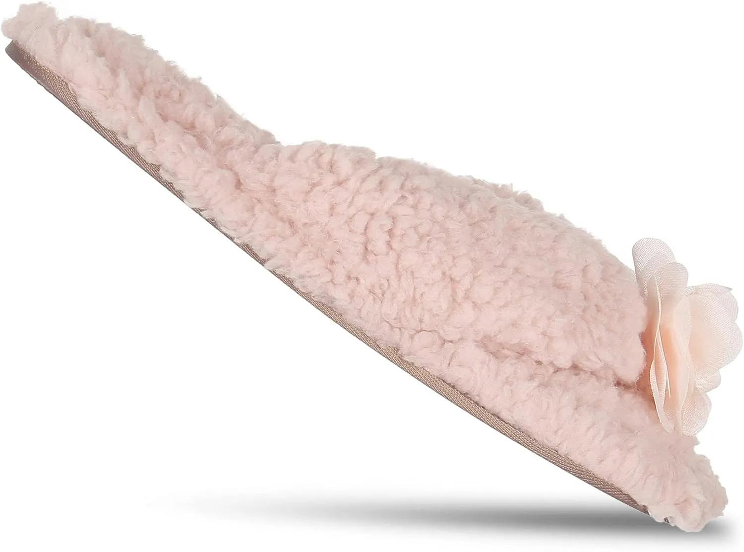 Jessica Simpson Women's Plush Marshmallow Slide-On Sandal House Slippers with Memory Foam