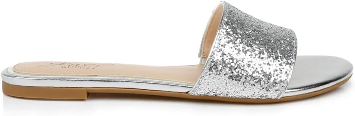 Jewel Badgley Mischka Women's Dillian Flat Sandal