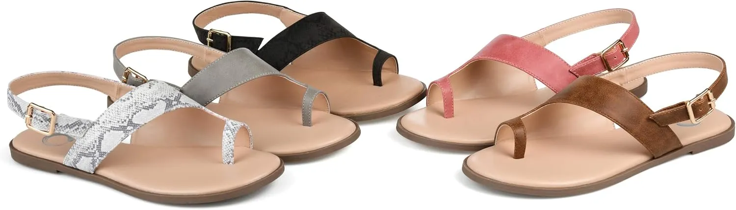Journee Collection Women's Flat Sandals