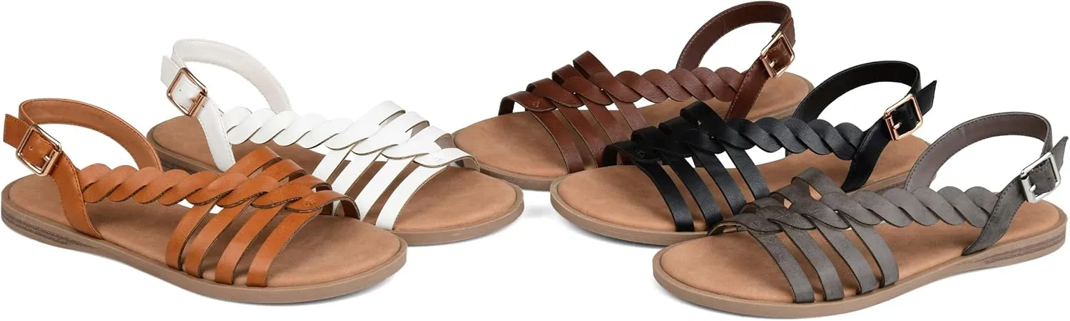 Journee Women's Solay Flat Sandals