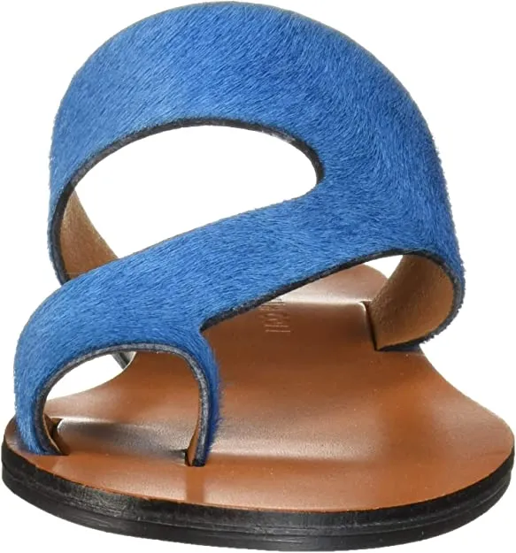Kenneth Cole Women's Palm Sandal, Cerulean, 6.5 M US