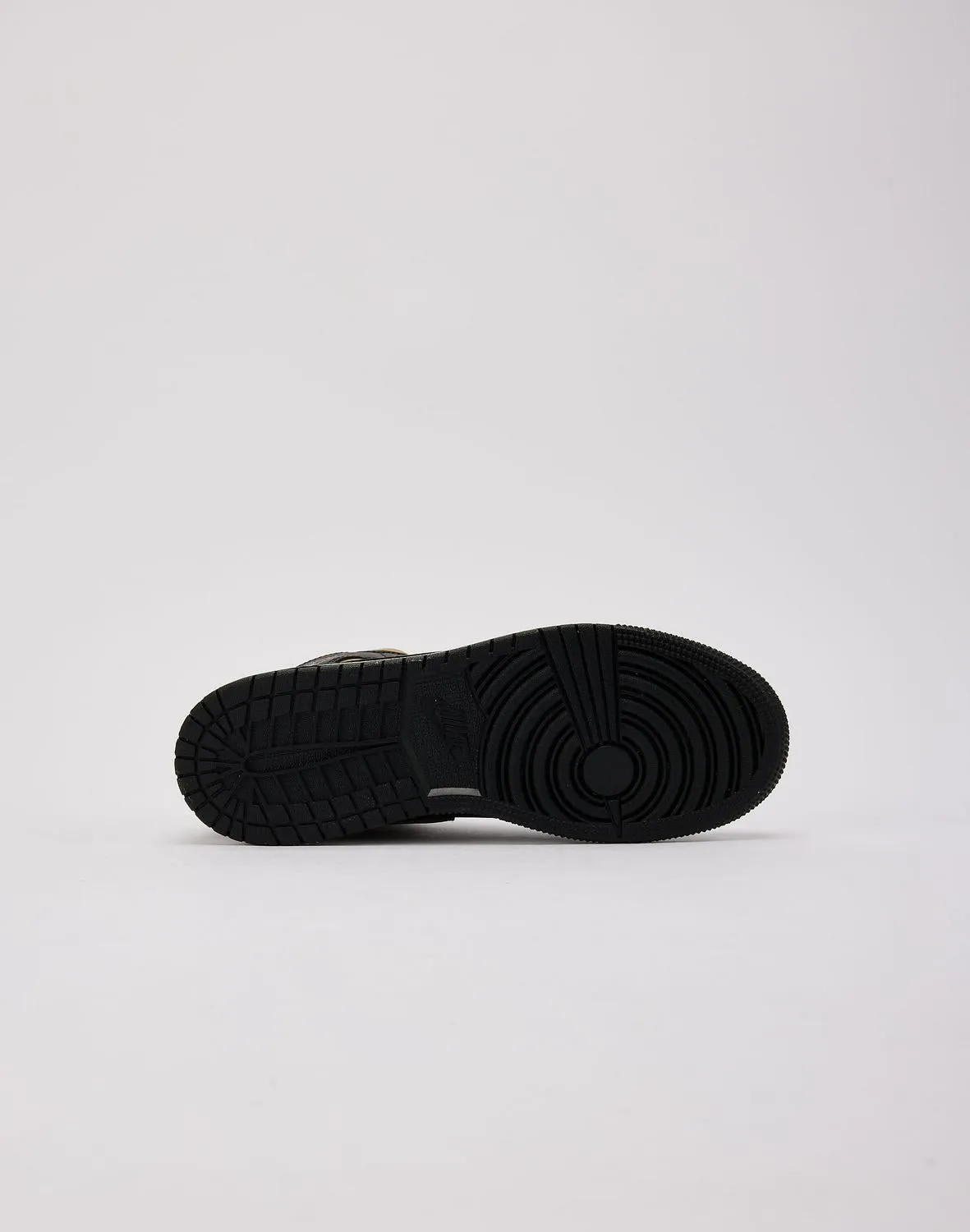Kids Air Jordan 1 Mid GS Wings Black Gold White DQ8423-071 Shoe Sneaker Trainer
