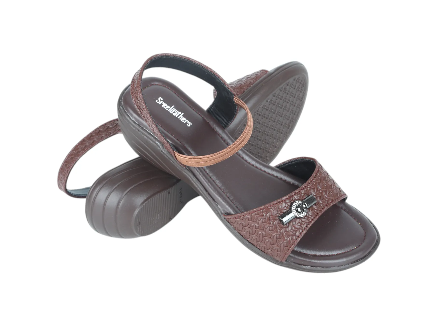 LADIES HEEL SANDAL 92069