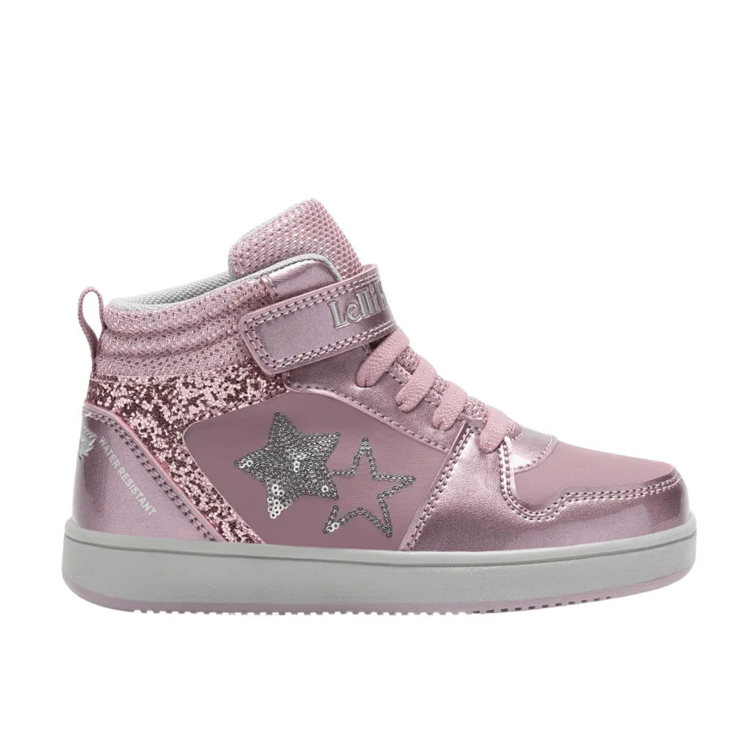 Lelli Kelly Grace High Top Trainer - Pink