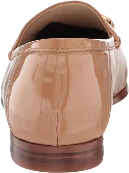 Loafers Heel Edelman Patent Professional assistance Stacked Sam Toe Slip Flats Blush On Same-day shipping Rosa Lior Almond