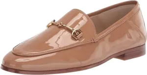 Loafers Heel Edelman Patent Professional assistance Stacked Sam Toe Slip Flats Blush On Same-day shipping Rosa Lior Almond