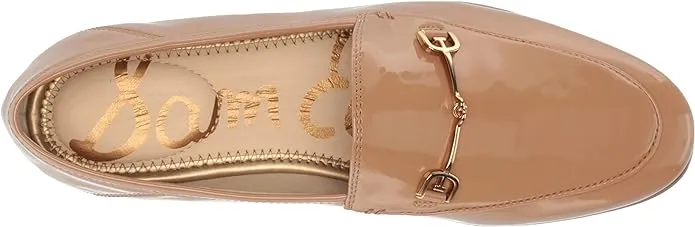 Loafers Heel Edelman Patent Professional assistance Stacked Sam Toe Slip Flats Blush On Same-day shipping Rosa Lior Almond