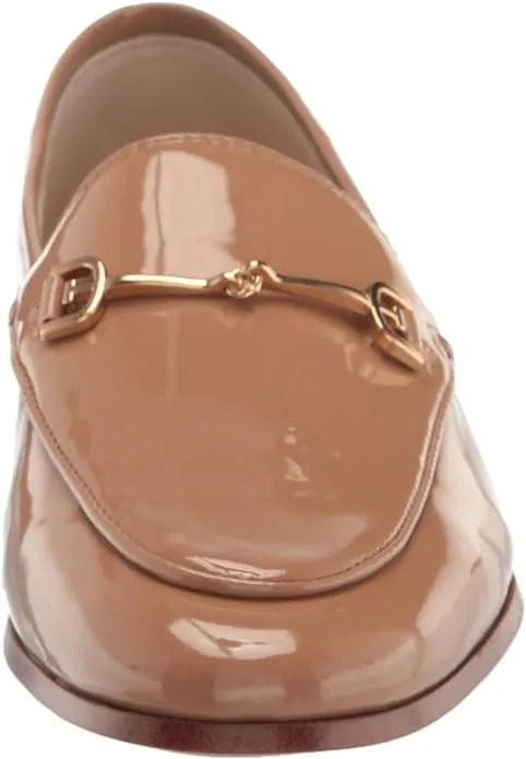 Loafers Heel Edelman Patent Professional assistance Stacked Sam Toe Slip Flats Blush On Same-day shipping Rosa Lior Almond