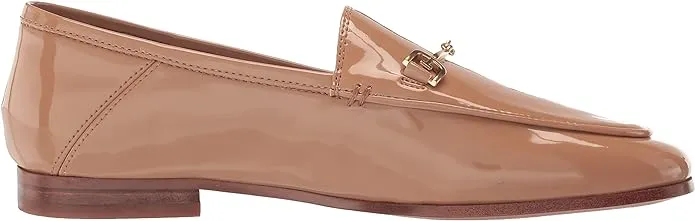 Loafers Heel Edelman Patent Professional assistance Stacked Sam Toe Slip Flats Blush On Same-day shipping Rosa Lior Almond