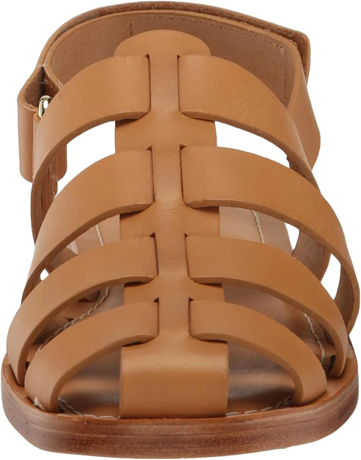 Loeffler Randall Women's Sawyer Leather Caged Flat Sandals