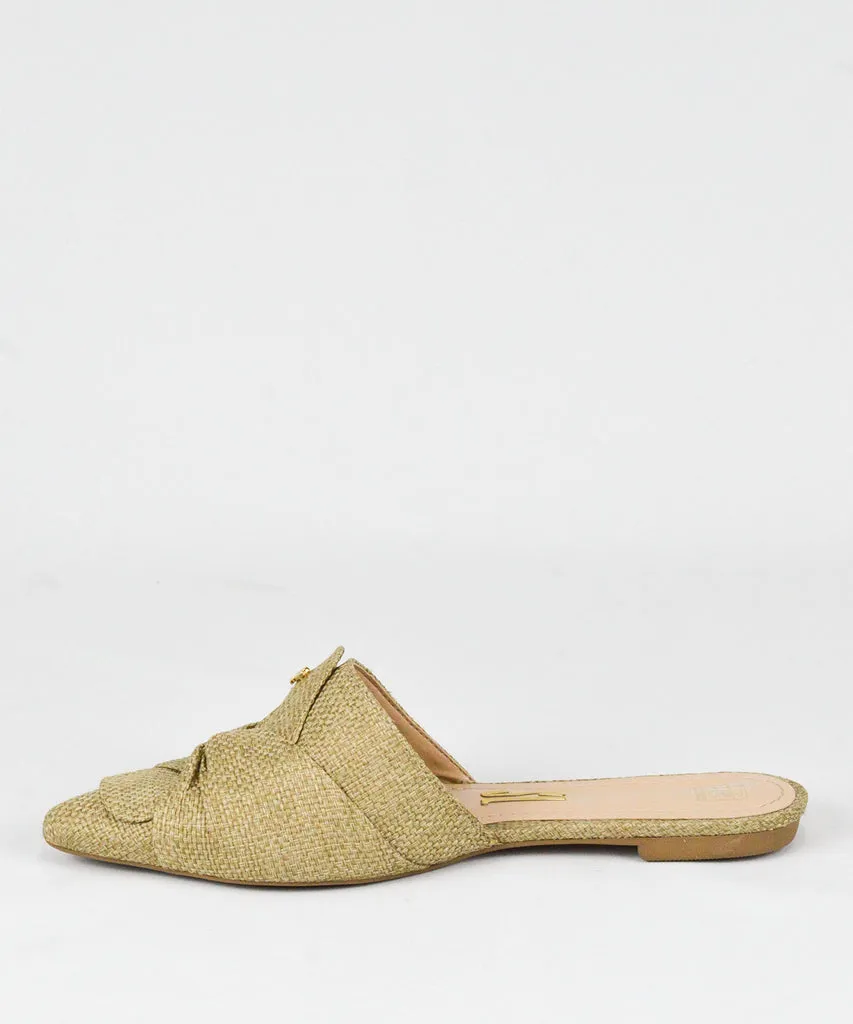 Mule Santa Lolla Bege Tecido Bico Fino - 00AC.13C9.00FA.0043