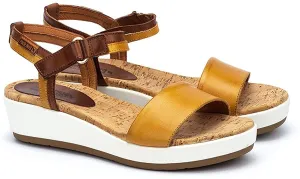 'Mykonos' women's sandal - brown honey