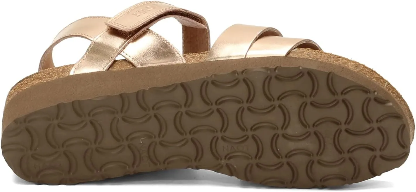 NAOT Kayla Women’s Sandals - Supportive 3-Strap Design with Backstrap, Cork & Latex Footbed - Arch Support - Travel-Friendly Comfortable Walking Sandals for All-Day Wear