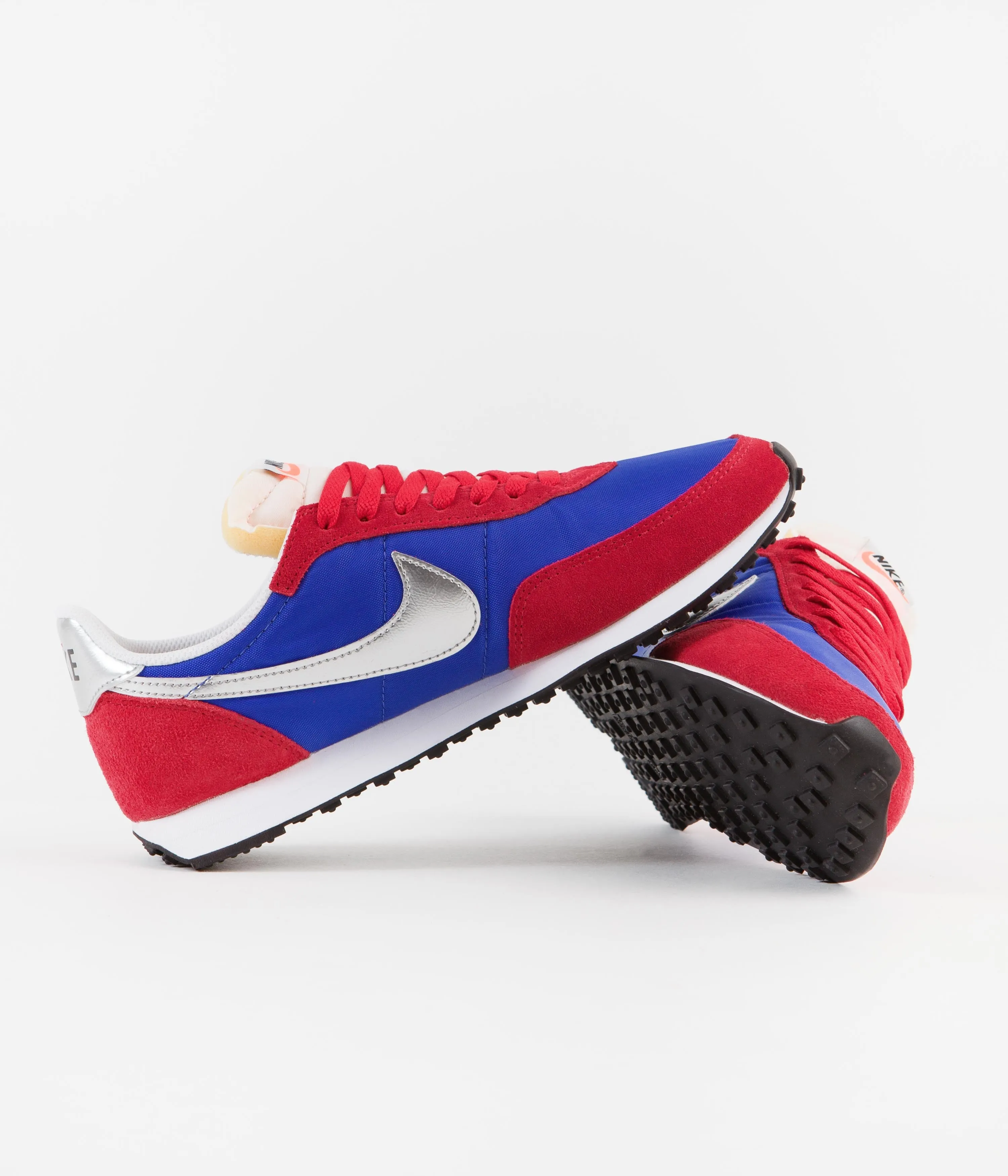 Nike Waffle Trainer 2 SP Shoes - Hyper Royal / Metallic Silver