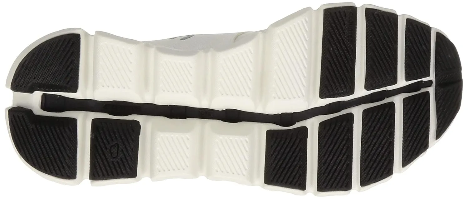 On Women's Cloud X 3 Sneakers, White/Black, 6 Medium US
