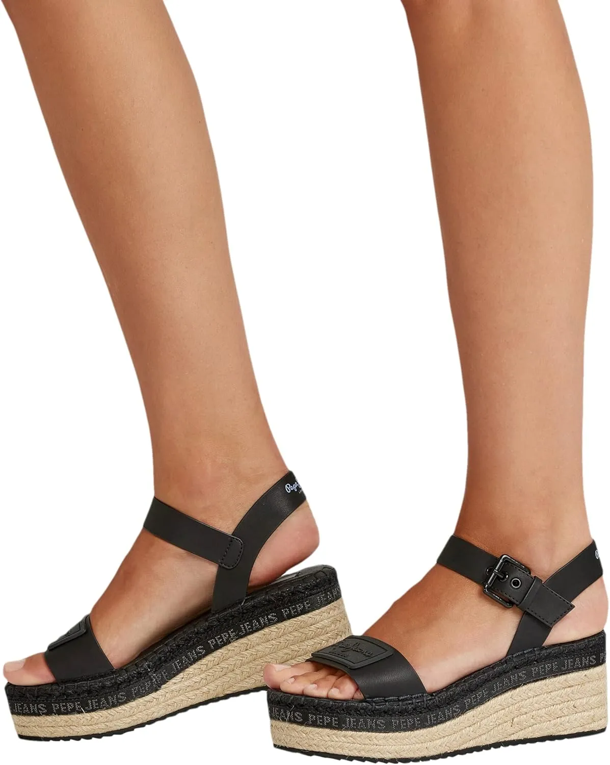 Pepe Jeans Women's Flatform Flat Sandal
