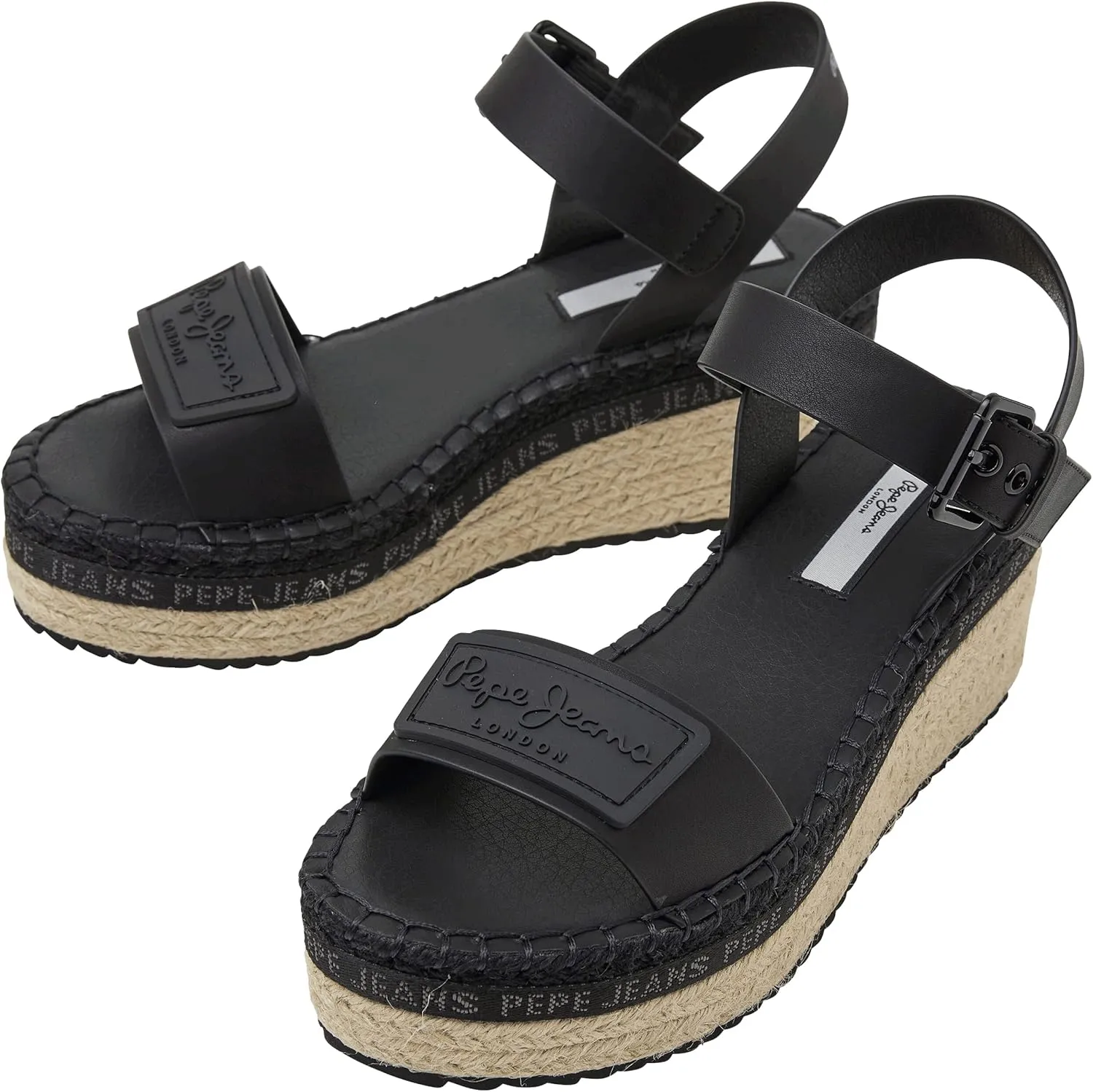 Pepe Jeans Women's Flatform Flat Sandal
