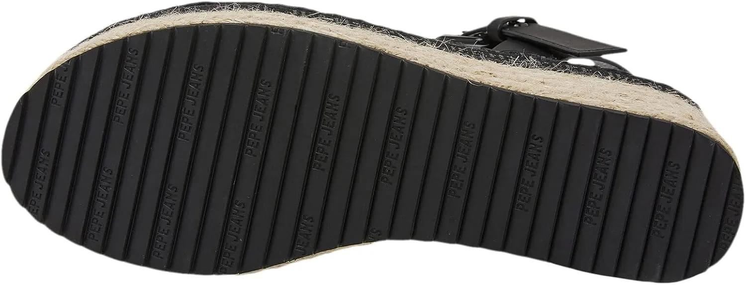 Pepe Jeans Women's Flatform Flat Sandal