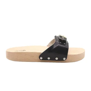 Pescura Flat Women's Casual Sandals - Black