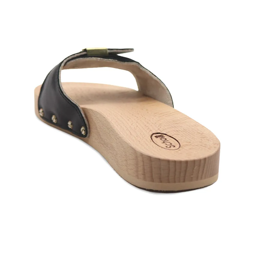 Pescura Flat Women's Casual Sandals - Black