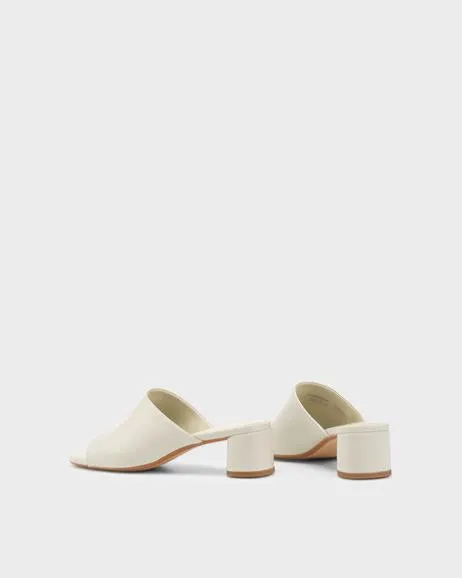 Piper Heel in Off White