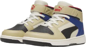 PUMA Unisex-Child Rebound Layup Synthetic Leather Hook and Loop Sneaker