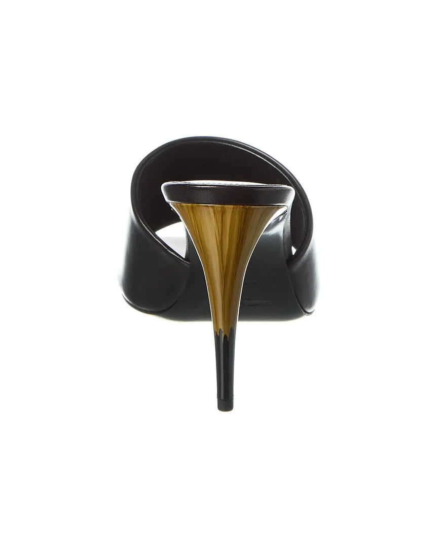 Saint Best-rated 90 Laurent Christmas sale Leather Mule Lodge