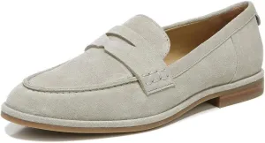 Sam Edelman Birch Pelican Green Almond Toe Slip On Classic Flat Fashion Loafers (Pelican Green, 5.5)