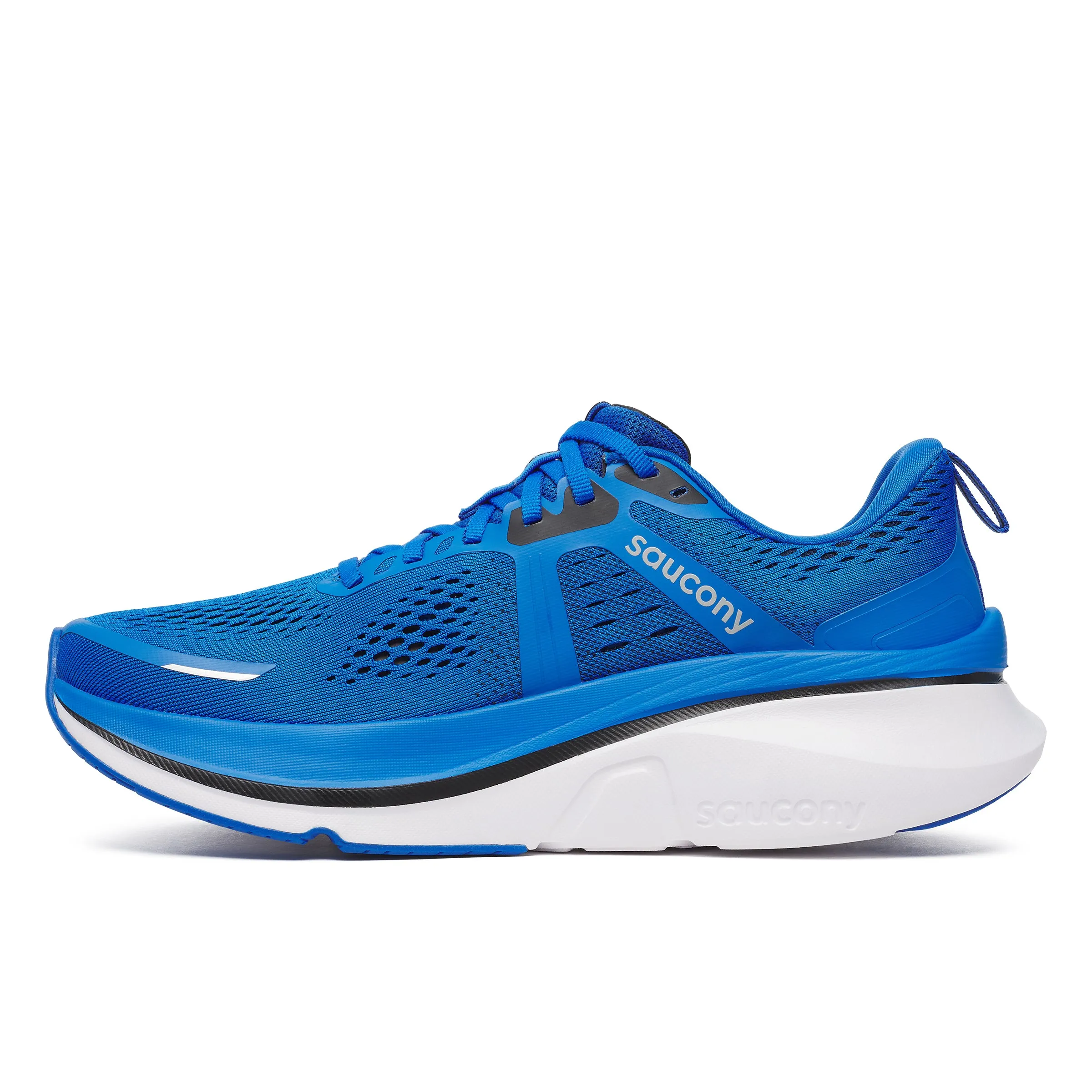 Saucony Guide 18 (Wide)- Men's Lace Trainer in Blue