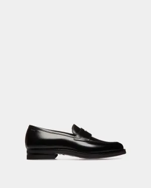 Schoenen Loafer In Black Leather