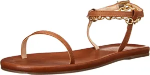 SCHUTZ Women's Flat Sandals, Wood, 9.5
