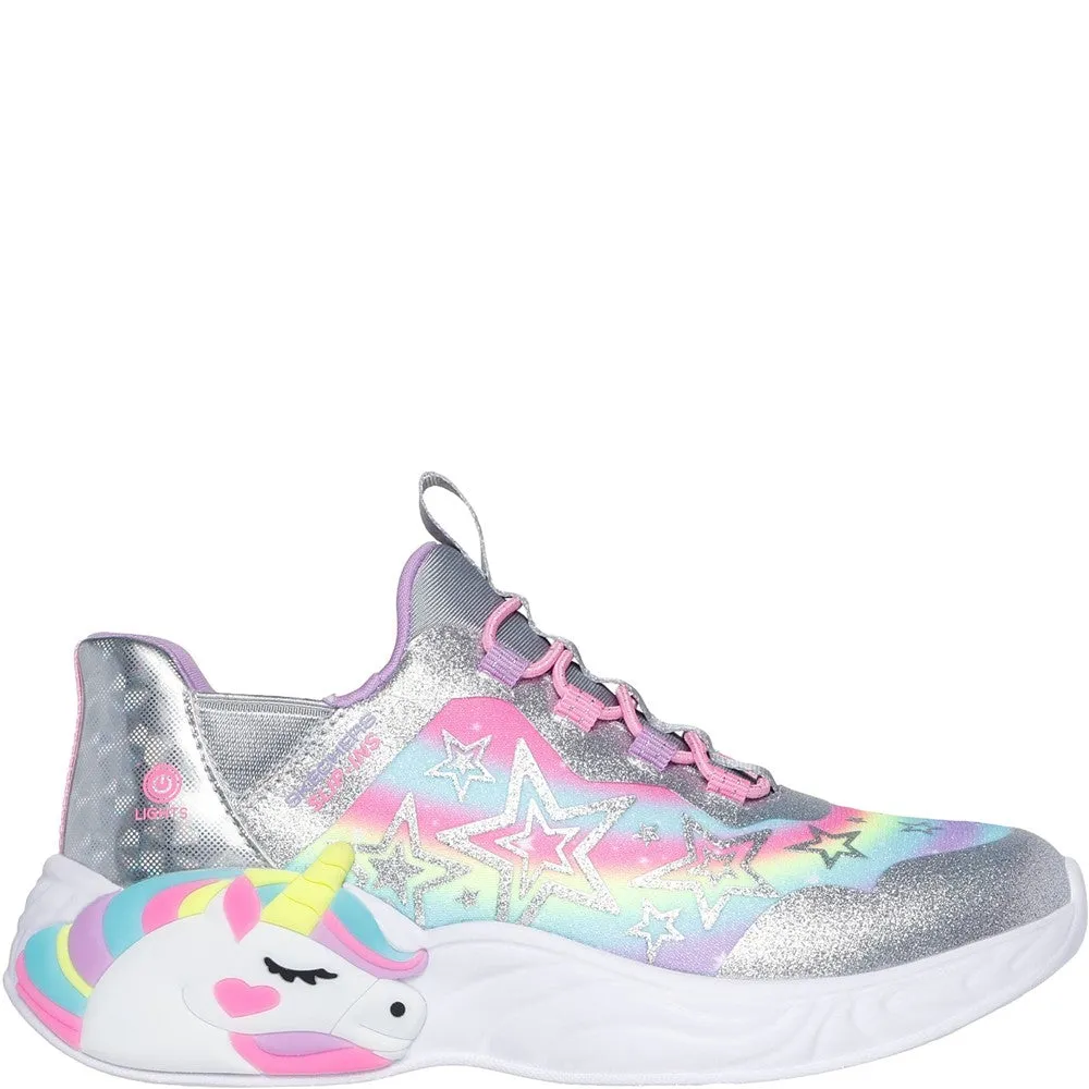 Skechers Unicorn Dreams Starry Lite Trainer