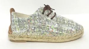 Sonatina Printed Canvas Espadrille