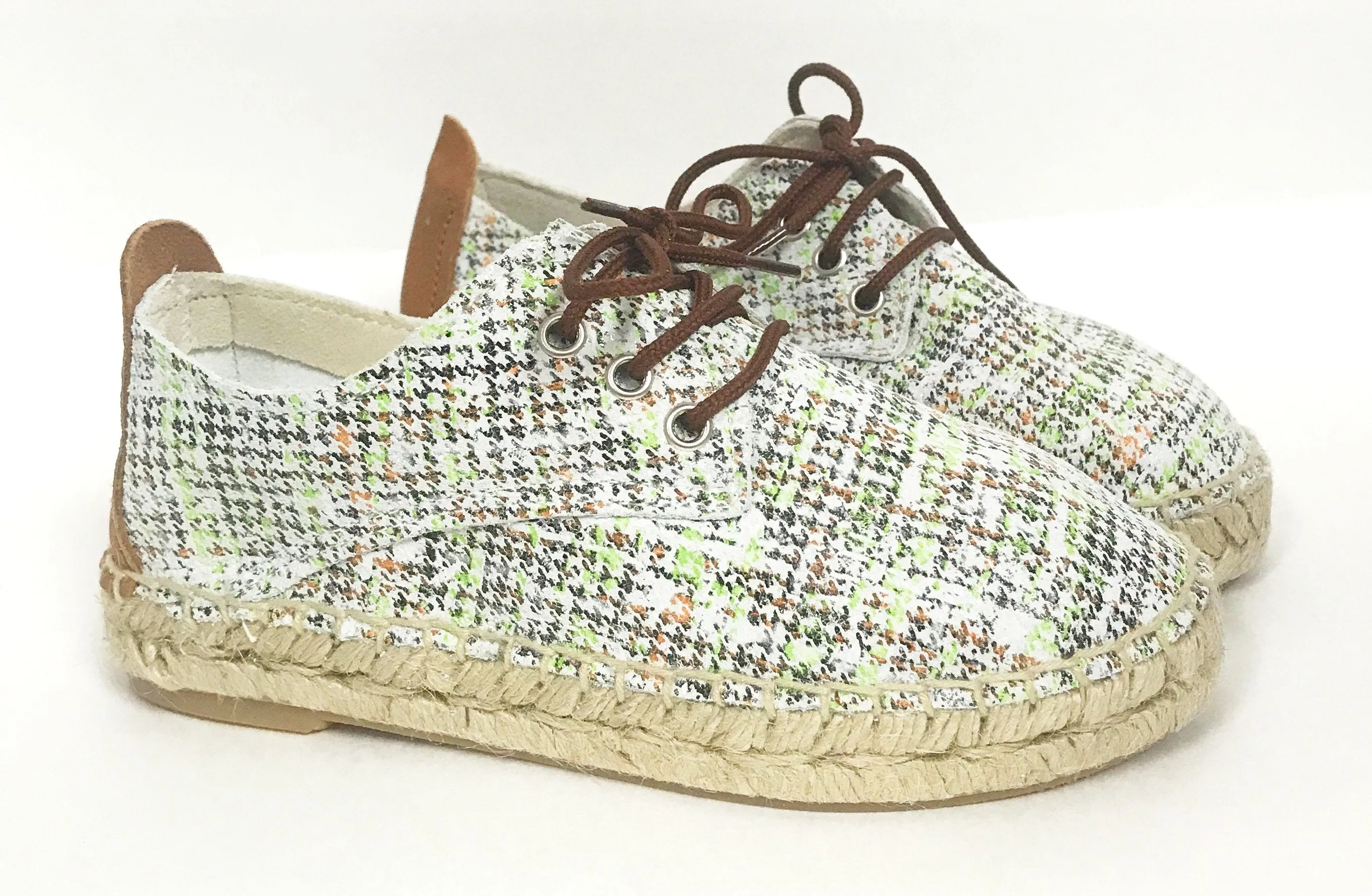 Sonatina Printed Canvas Espadrille