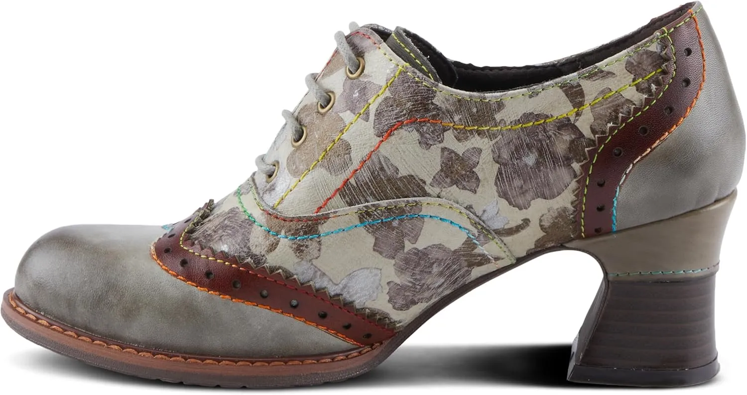 Spring Step L'Artiste Perrine Women's Professional Loafer - Artful Prints, Feminine Details, Polished Look