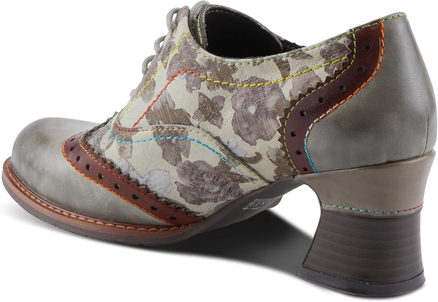 Spring Step L'Artiste Perrine Women's Professional Loafer - Artful Prints, Feminine Details, Polished Look