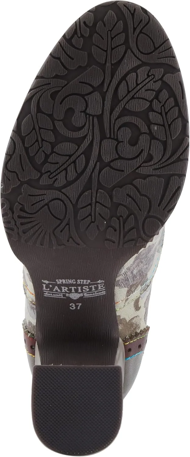 Spring Step L'Artiste Perrine Women's Professional Loafer - Artful Prints, Feminine Details, Polished Look