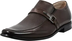 STACY ADAMS Men's Beau Moc Toe Bit Slip-On Loafer
