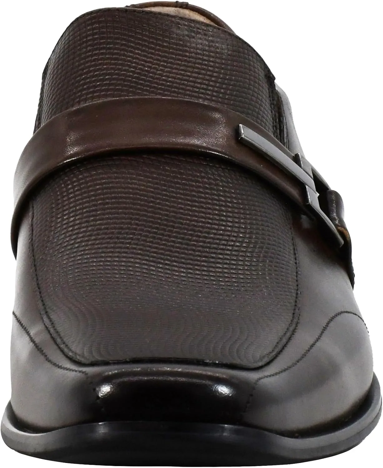 STACY ADAMS Men's Beau Moc Toe Bit Slip-On Loafer
