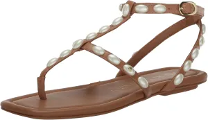 Stuart Weitzman Women's Pearlita Flat Sandal Ballet