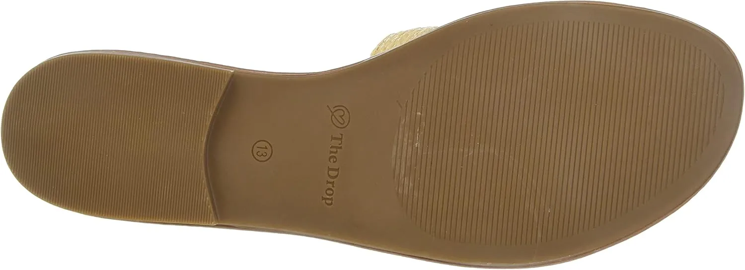 The Drop Women's Monika Flat H-Band Slide Sandal