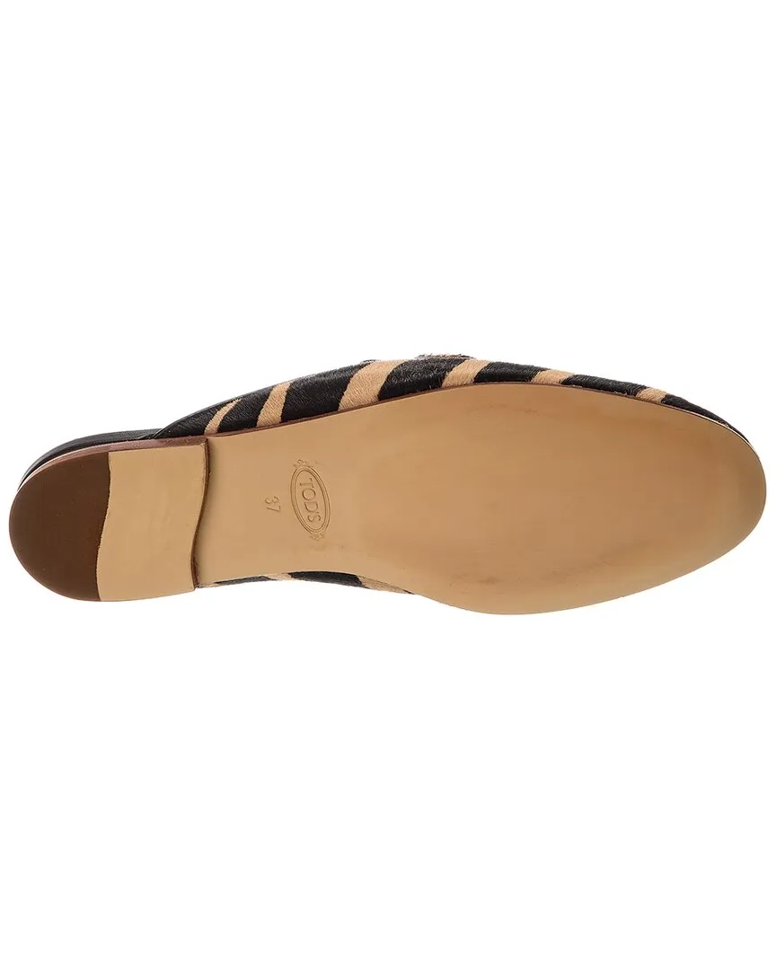 TOD’s Haircalf Mule