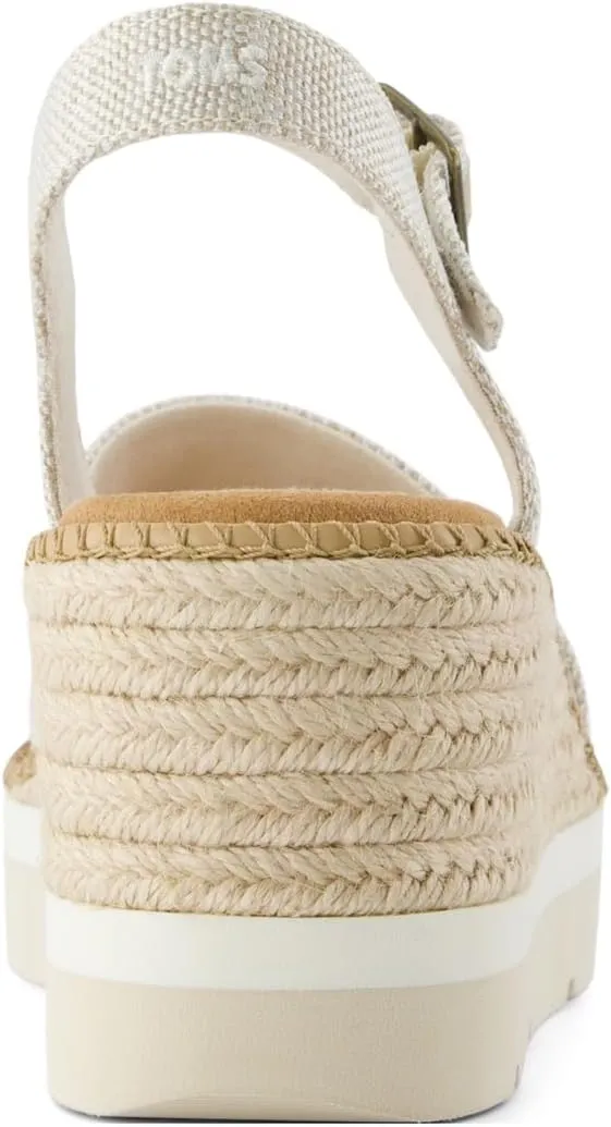 TOMS Women's Darya Espadrille Wedge Sandal