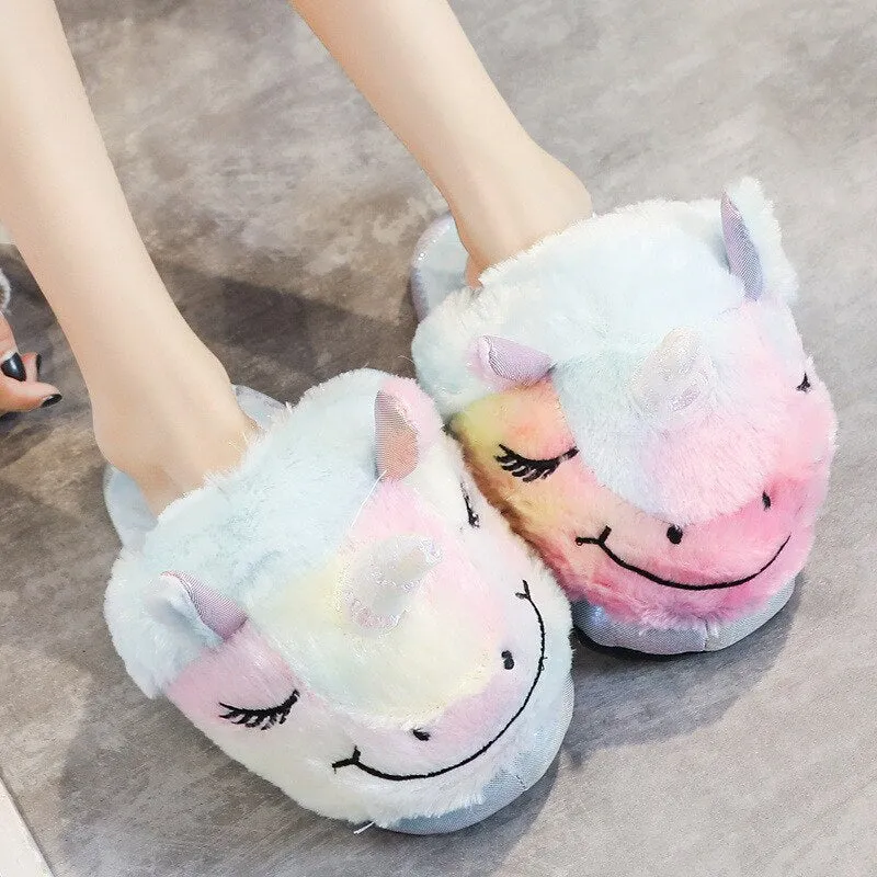 Unicorn Mule Slippers