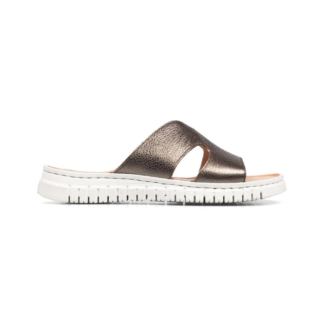 Van Dal Luna Sandals - Pewter Leather