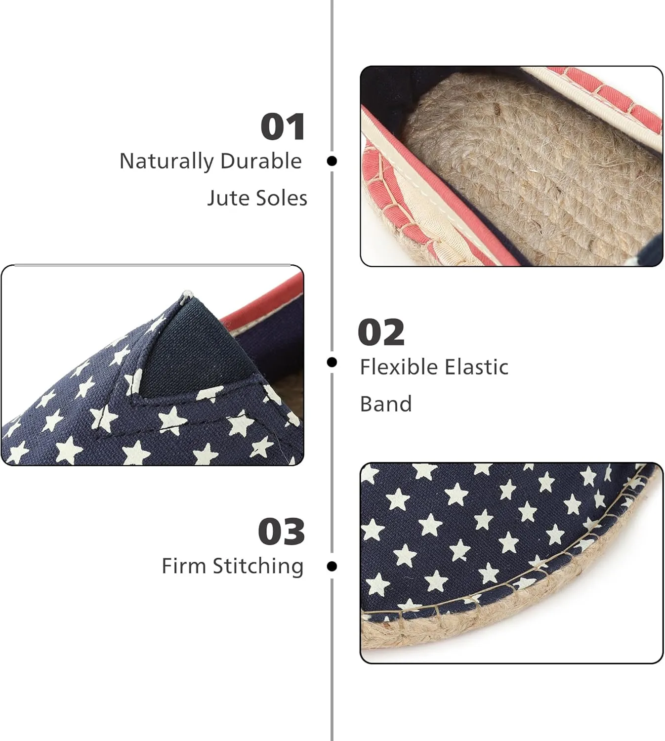 Women Loafers Espadrille Canvas Cotton Linen Lacing Flat Slip Straw Shoes Flower Pattern Couple's Shoes