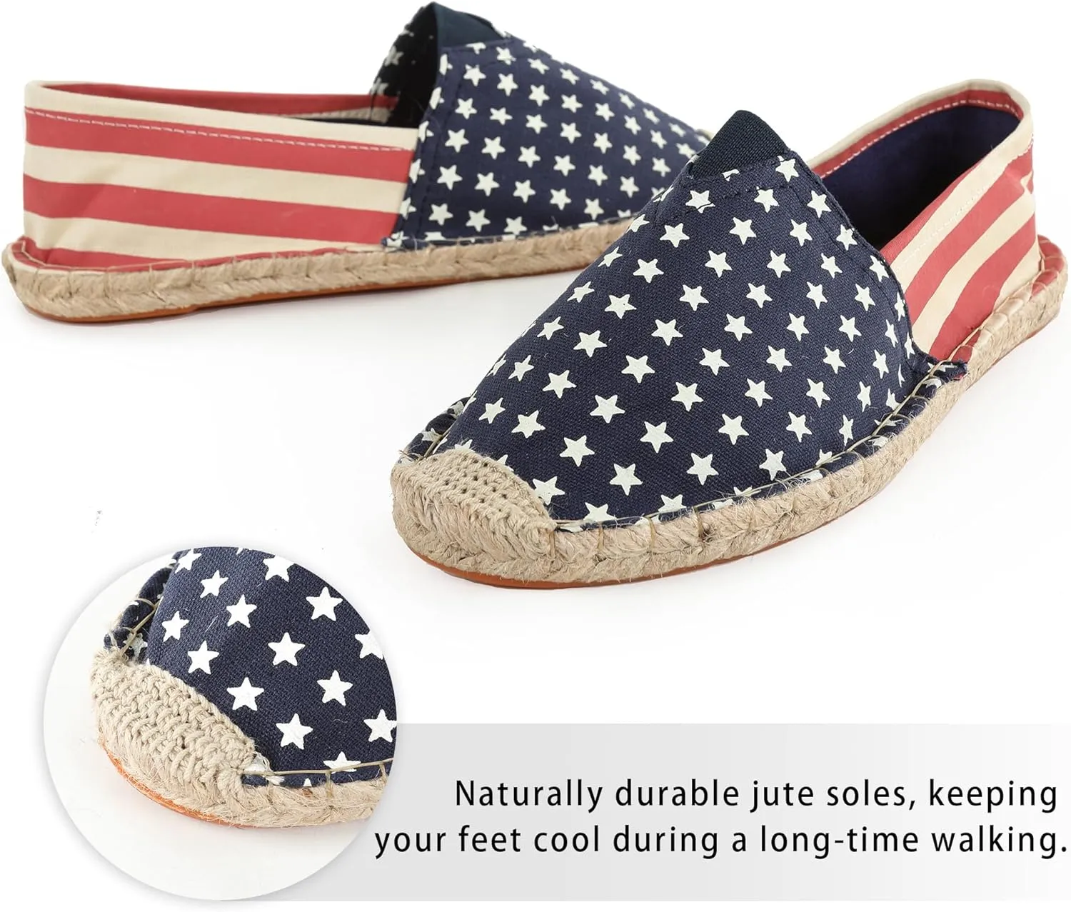 Women Loafers Espadrille Canvas Cotton Linen Lacing Flat Slip Straw Shoes Flower Pattern Couple's Shoes