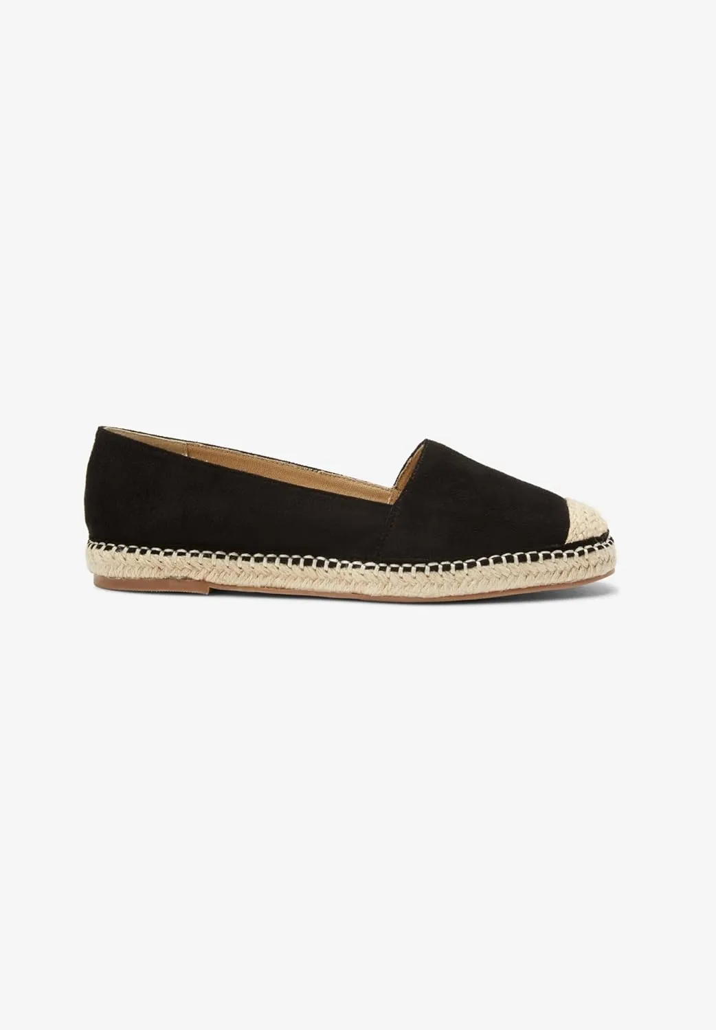 Women's Wide Width Espadrille Flats