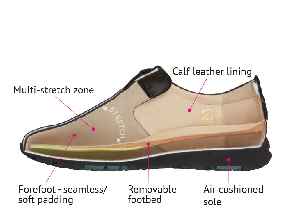 Womens Zip Haley Mistral Combi Shoes